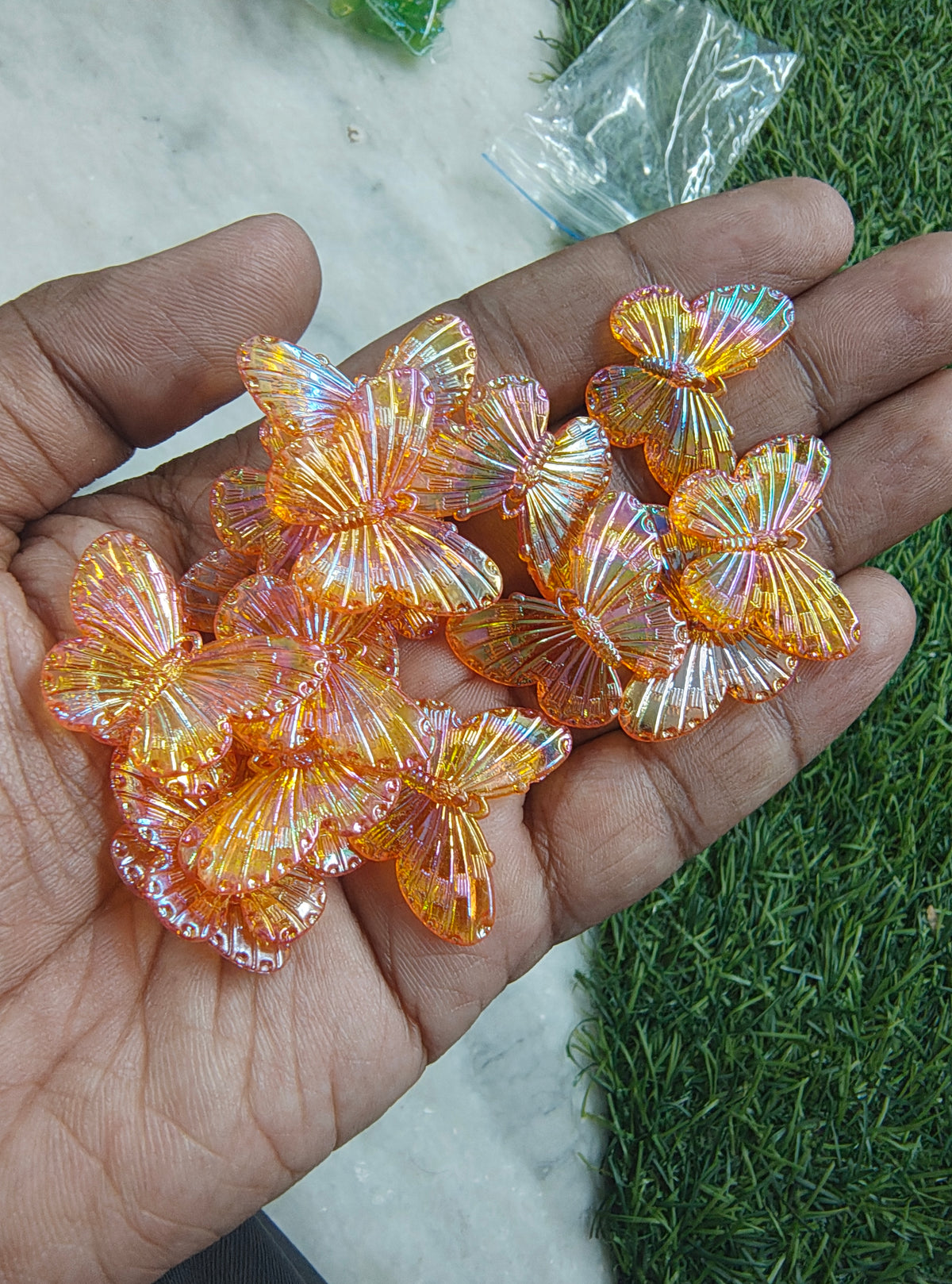 Acrylic shiny butterfly (AB2124)