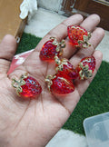 Strawberry 3d charm ( 3DC1022 )