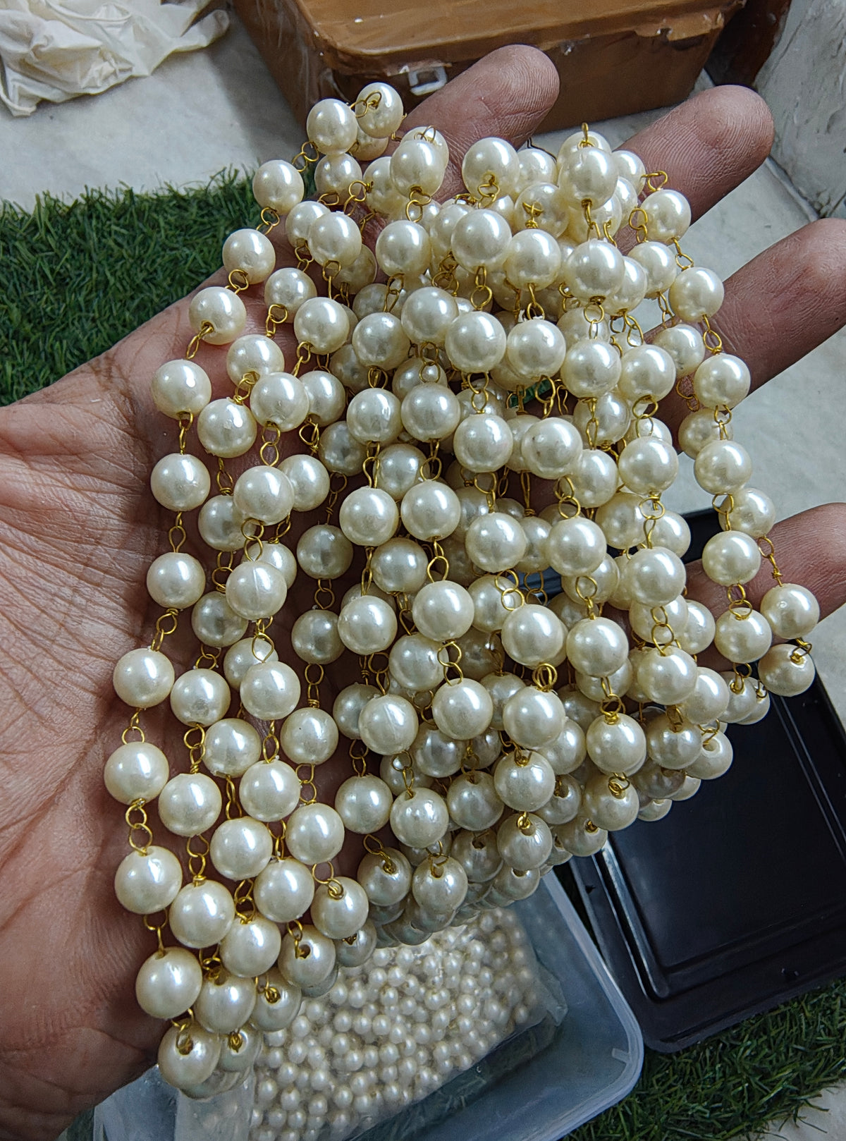 7mm pearl link chain (JF1066)