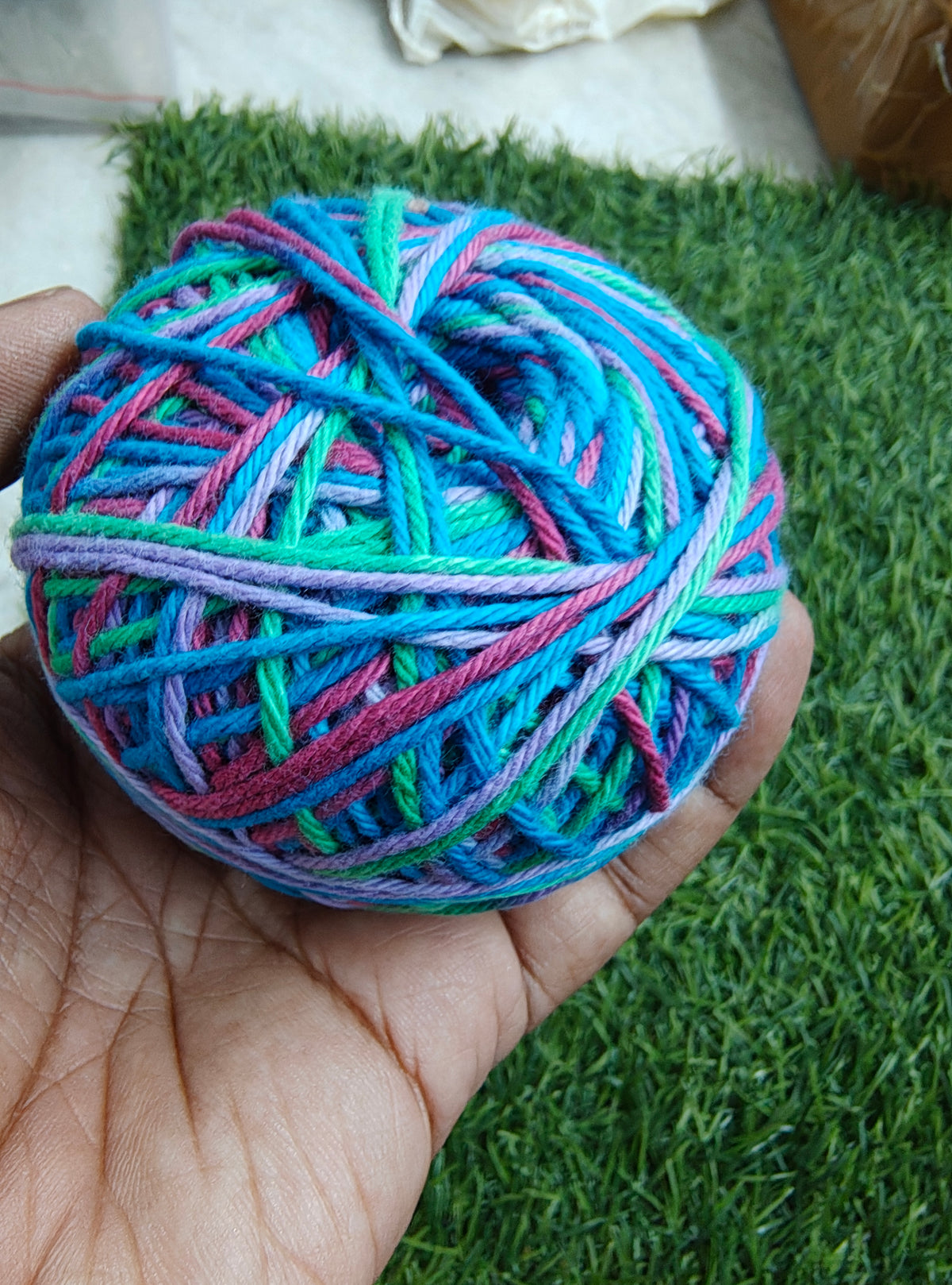 3ply multicolour crochet thread ( WT8014 )
