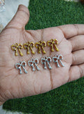 Small metal bow charm ( MTC7043 )