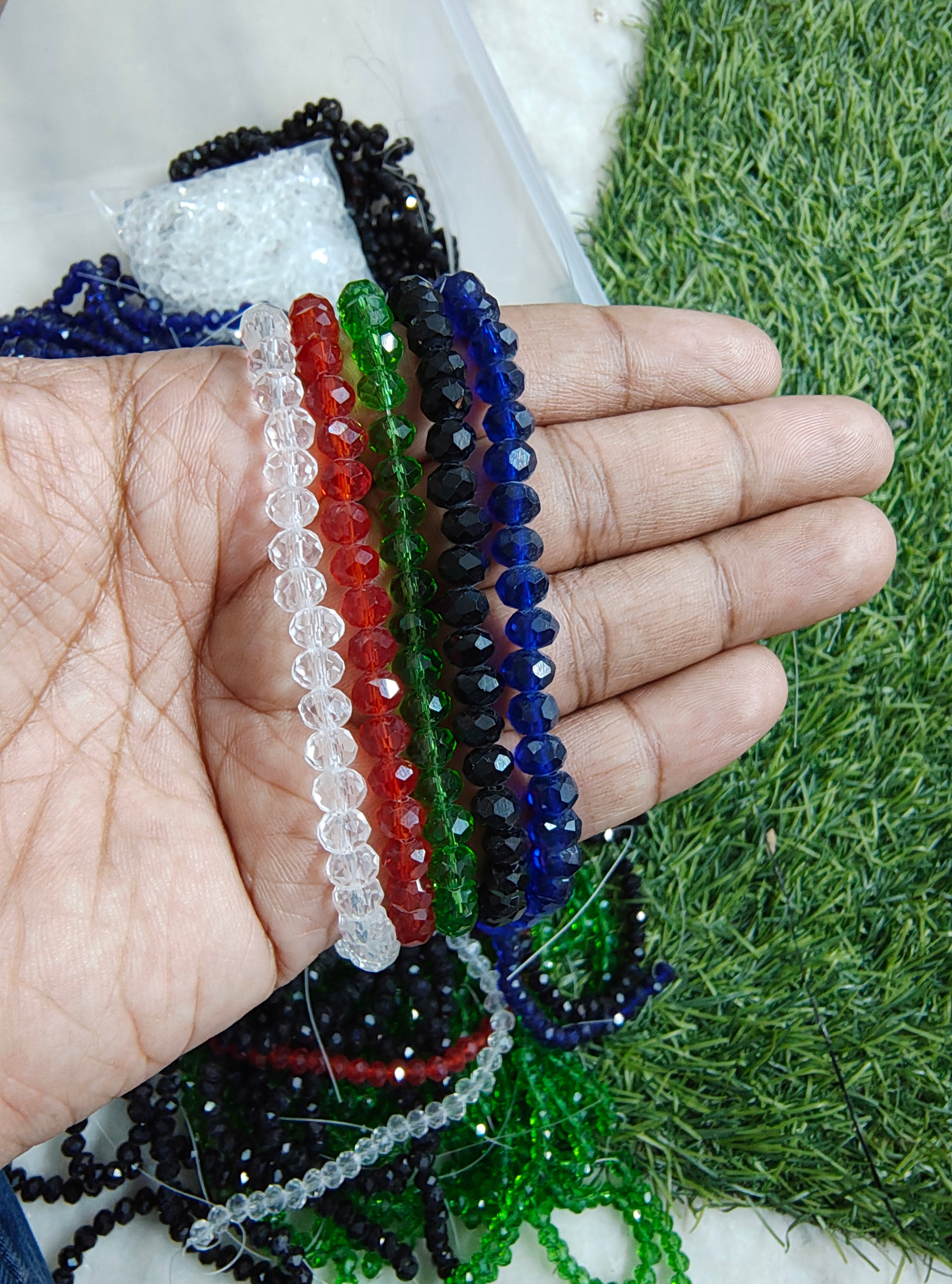 6 mm glass crystal beads ( GB4029 )