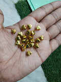 Brass heart beads ( MB1003 )