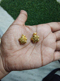 Golden flower openable pandent ( PC2029)