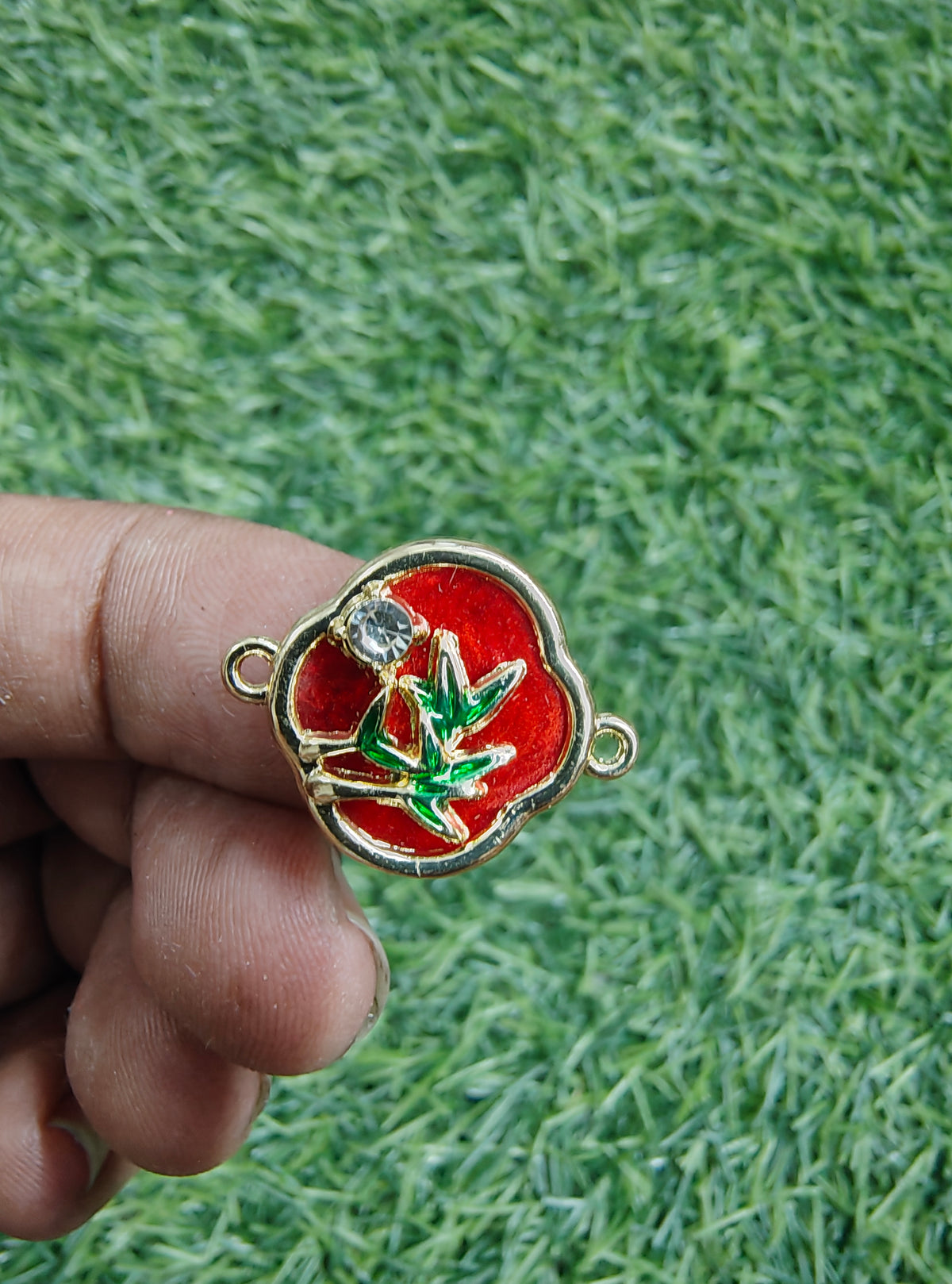 Rose rakhi charm ( RC3041 )