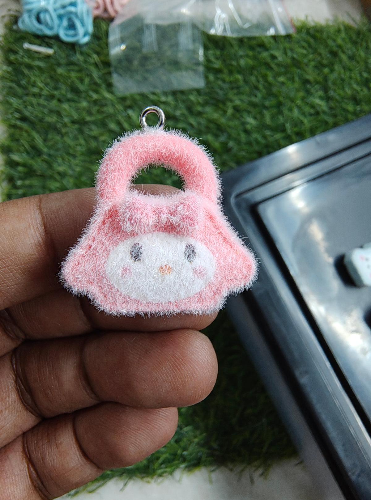 Purse fur charm ( 3DC1029 )