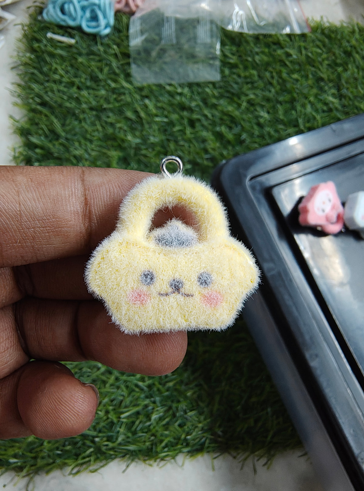 Purse fur charm ( 3DC1029 )