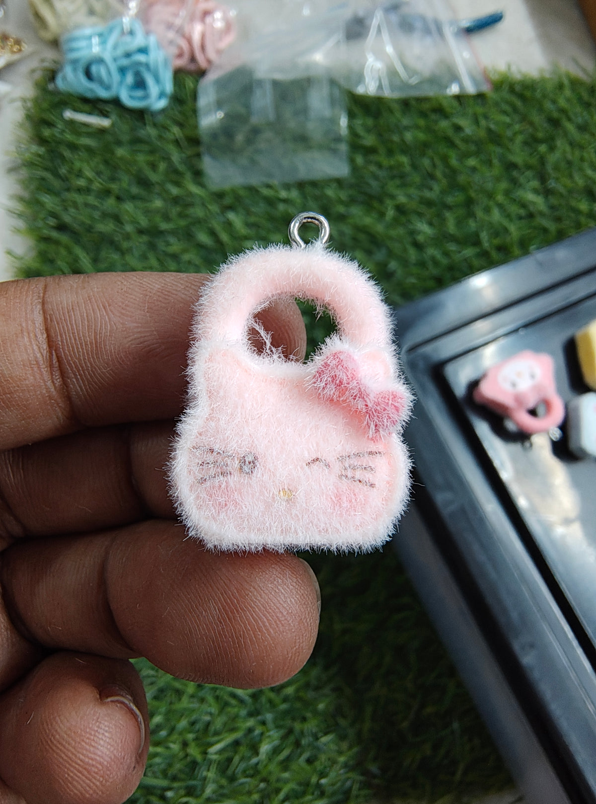 Purse fur charm ( 3DC1029 )