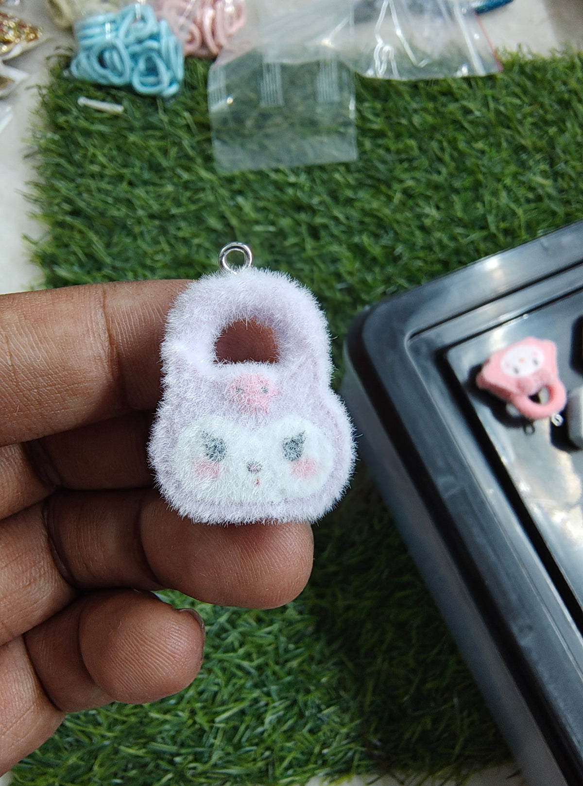 Purse fur charm ( 3DC1029 )