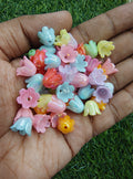 Acrylic tulip beads (AB2130)