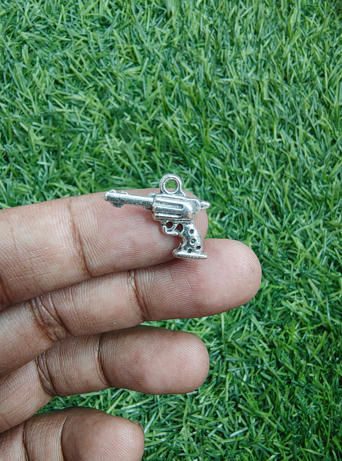 Gun/aroplane/elephant metal charm ( MTC7055)