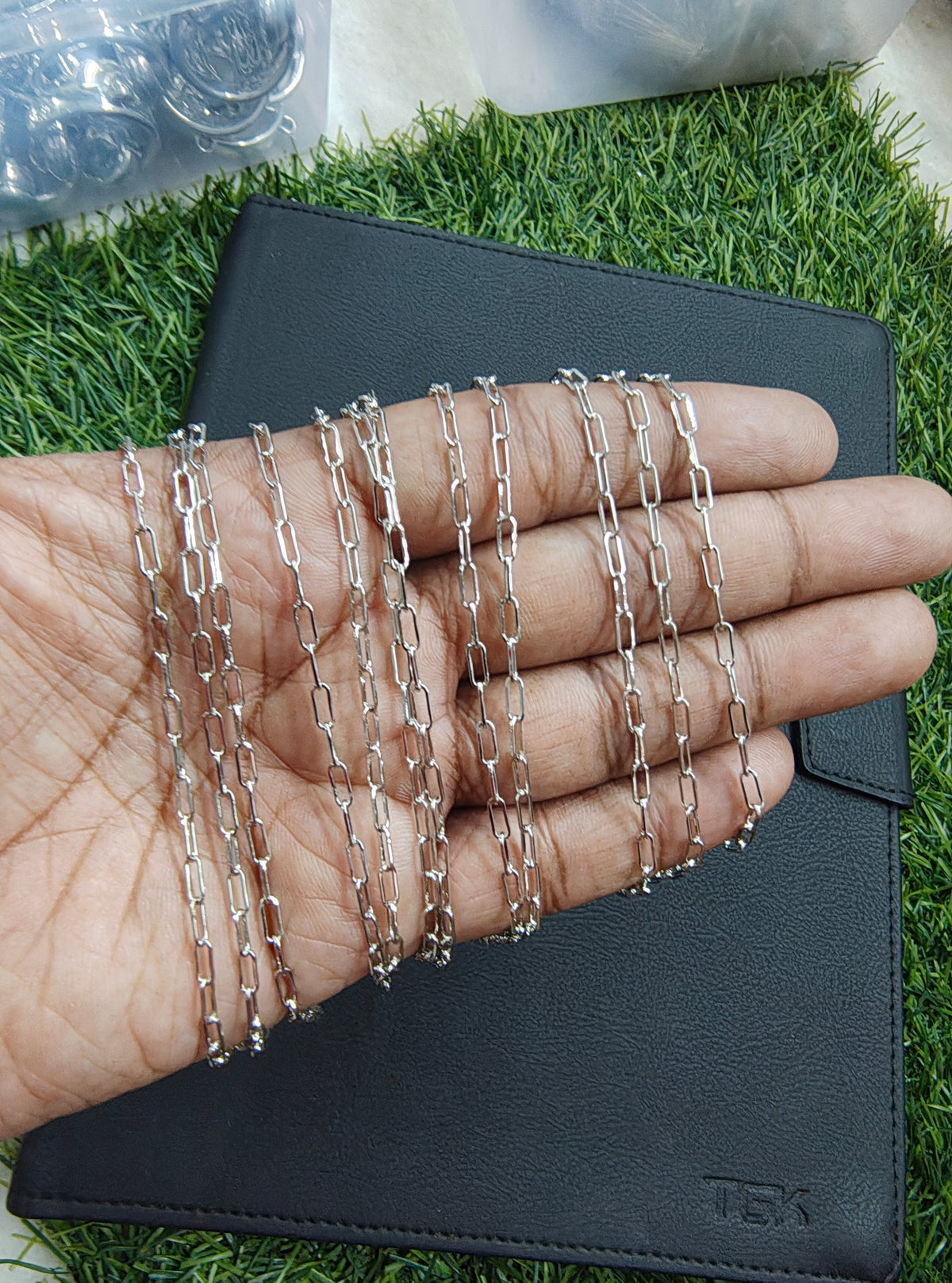 Antiturnish readymade bracelet chain (ch - 542)