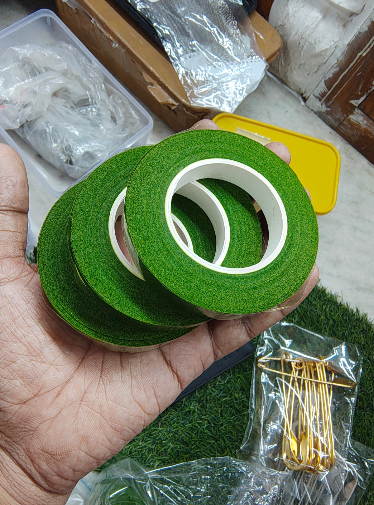 Green tape for flower stem ( OP1022 )