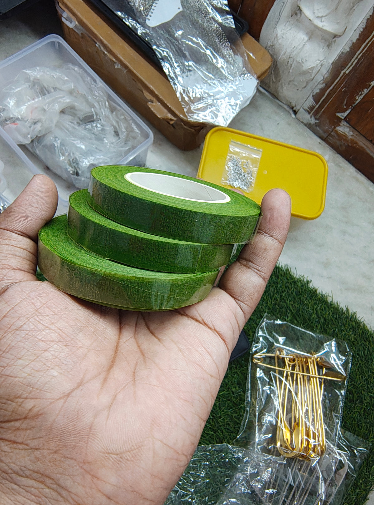 Green tape for flower stem ( OP1022 )