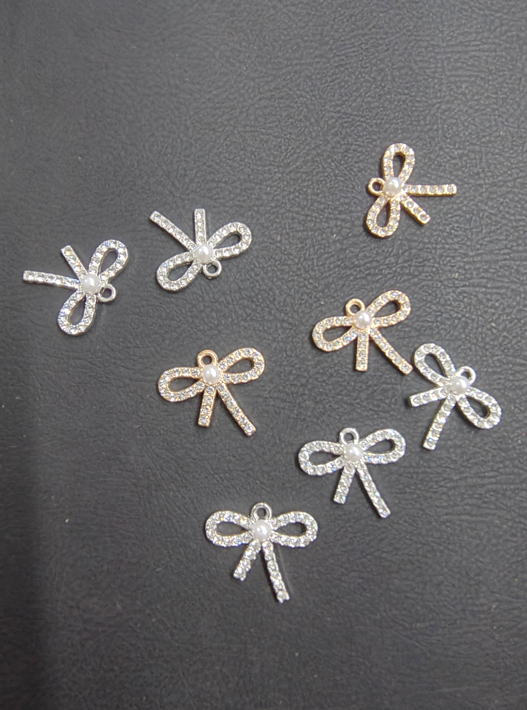 Stone bow charm