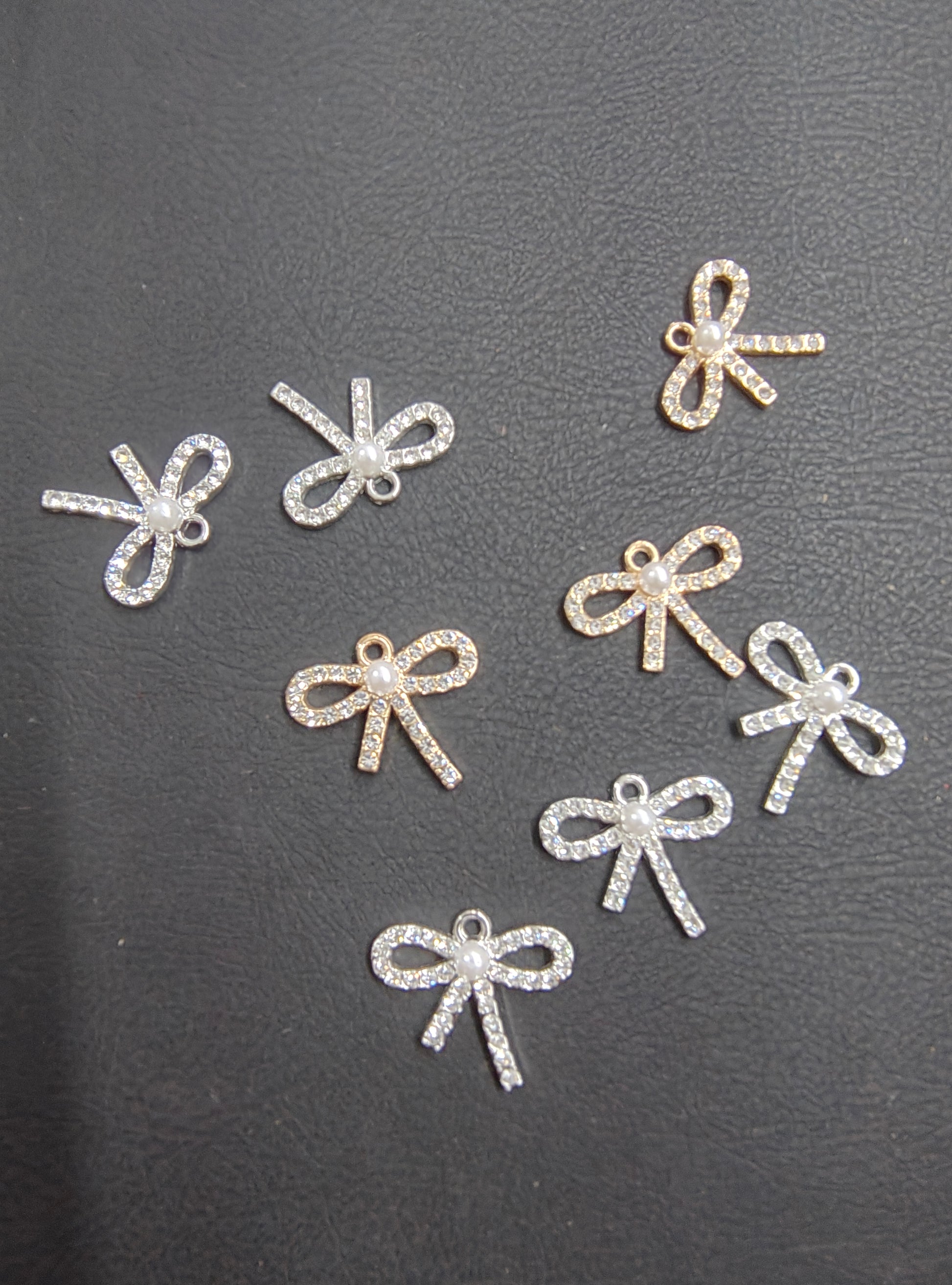 Stone bow charm