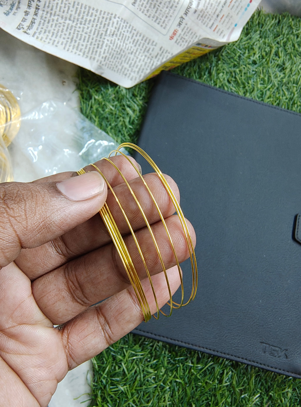 Bracelet making wire