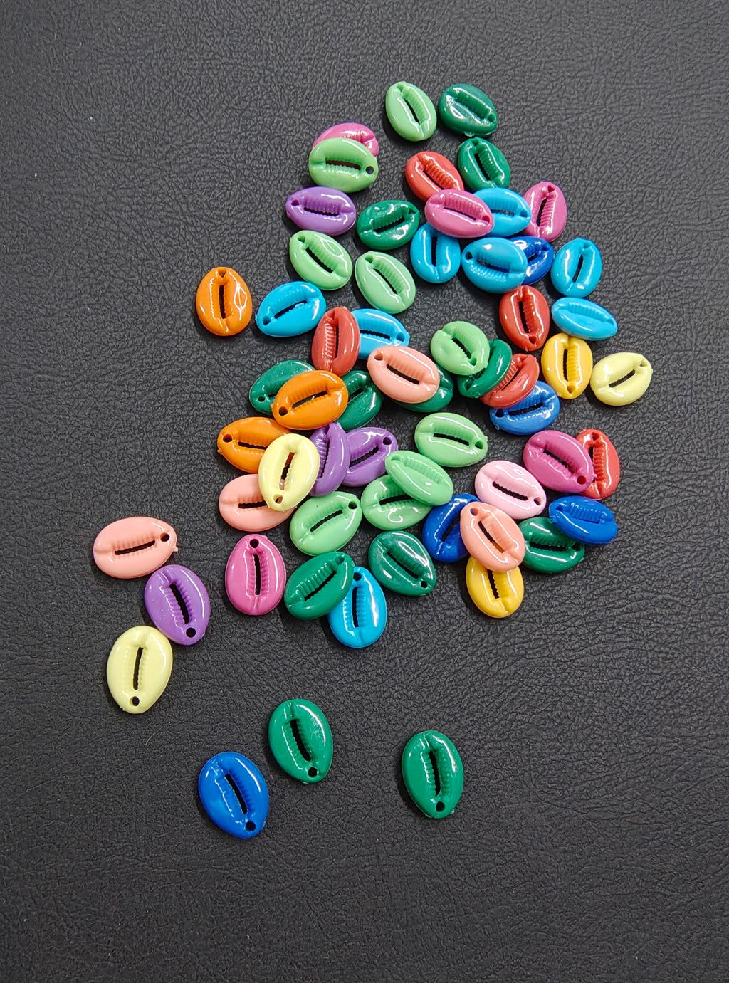 Mix colour acrylic cowrie