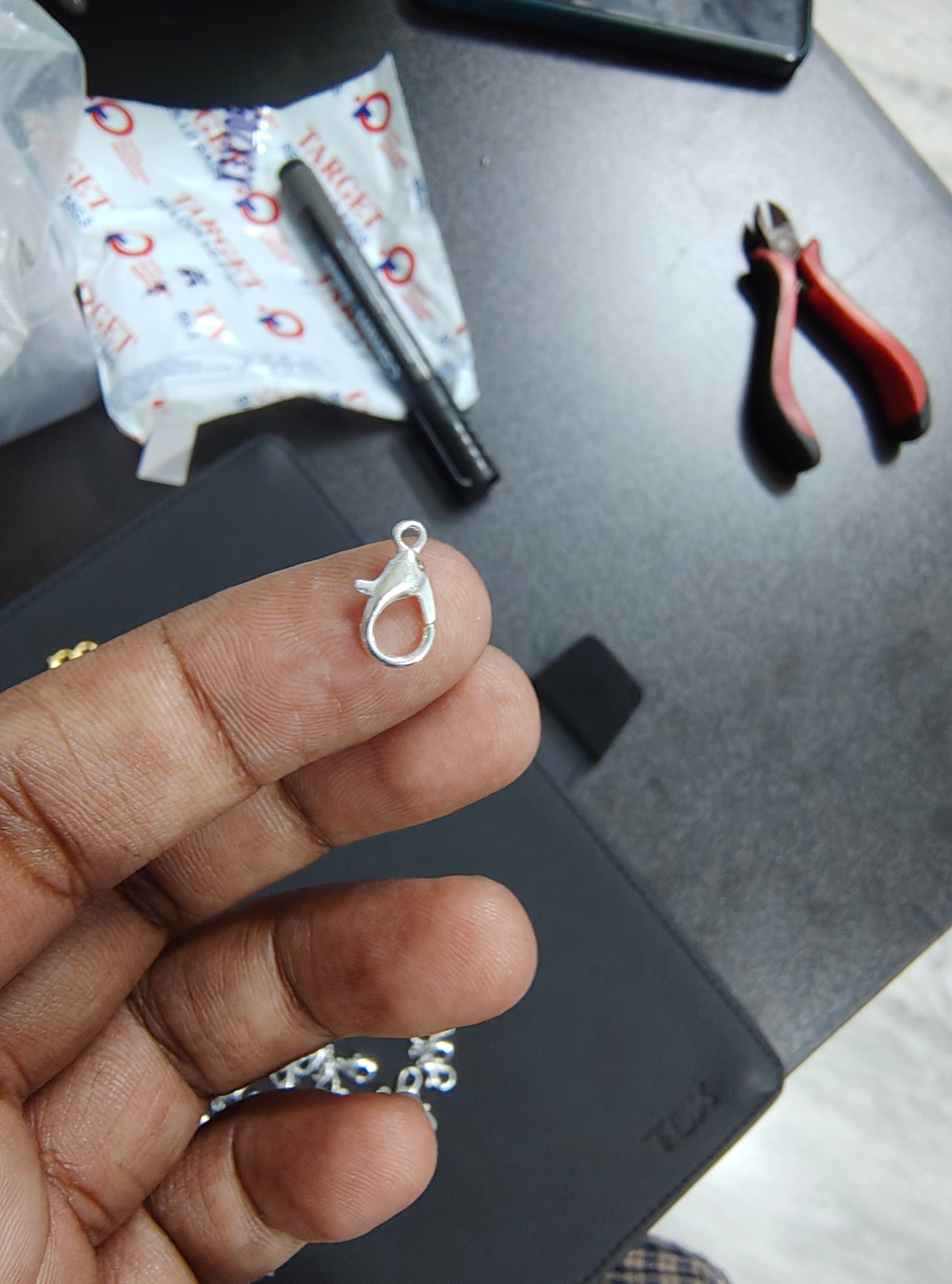 10mm small lobster hook! 10 piece! (Jf1071)