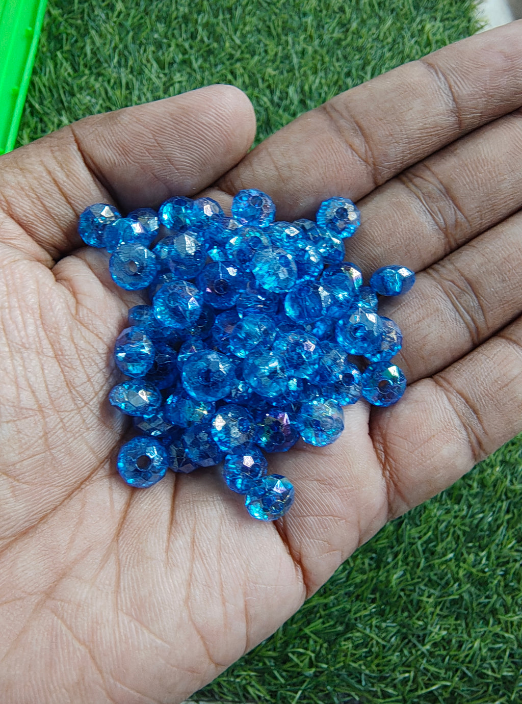 8mm acrylic crystal beads (AB2139)