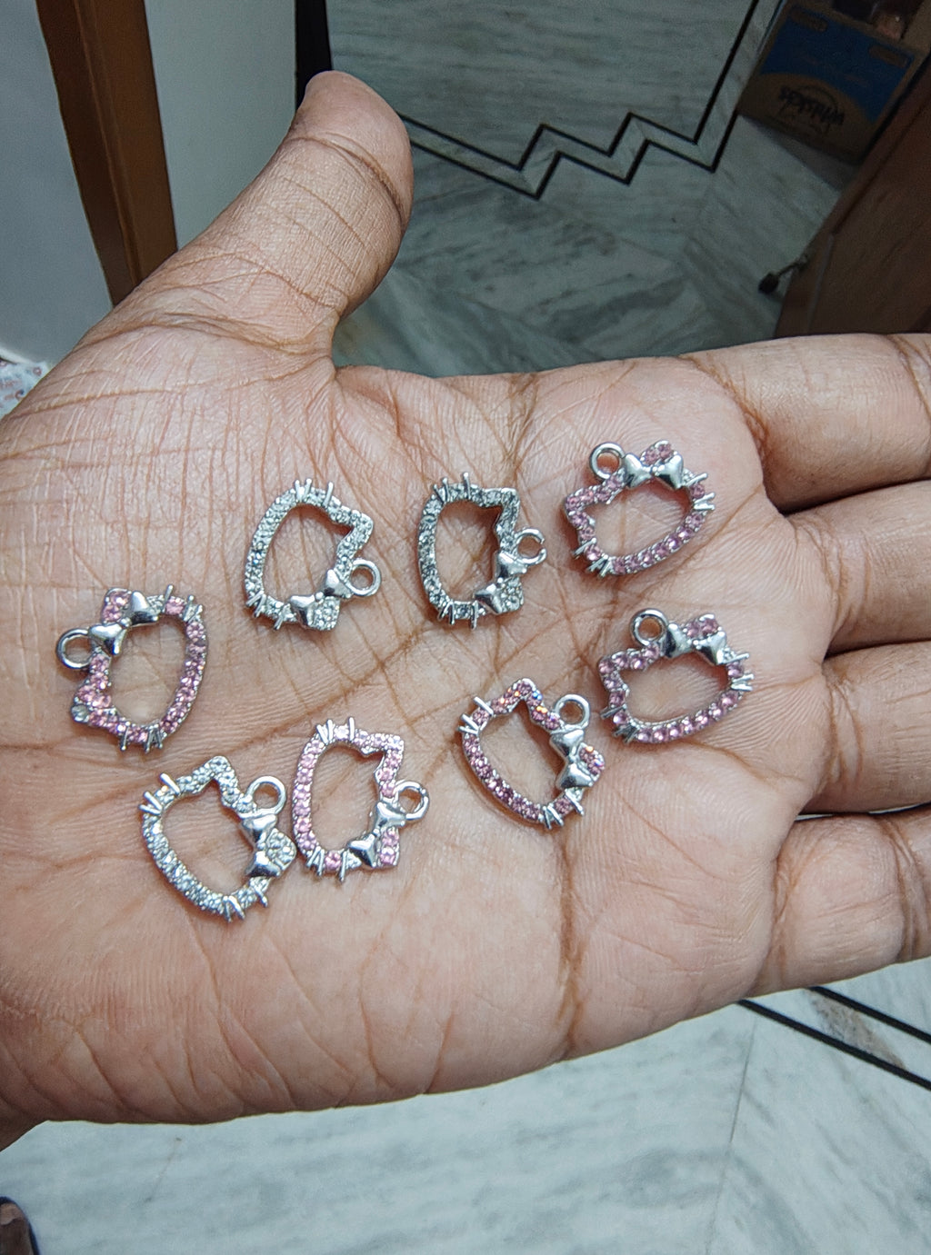Hello kitty stone charm (PC2035)