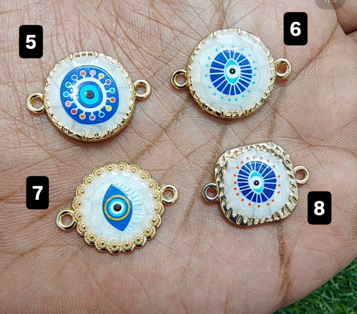 Evil eye rakhi charm ( 5-8) ( RC3025 )