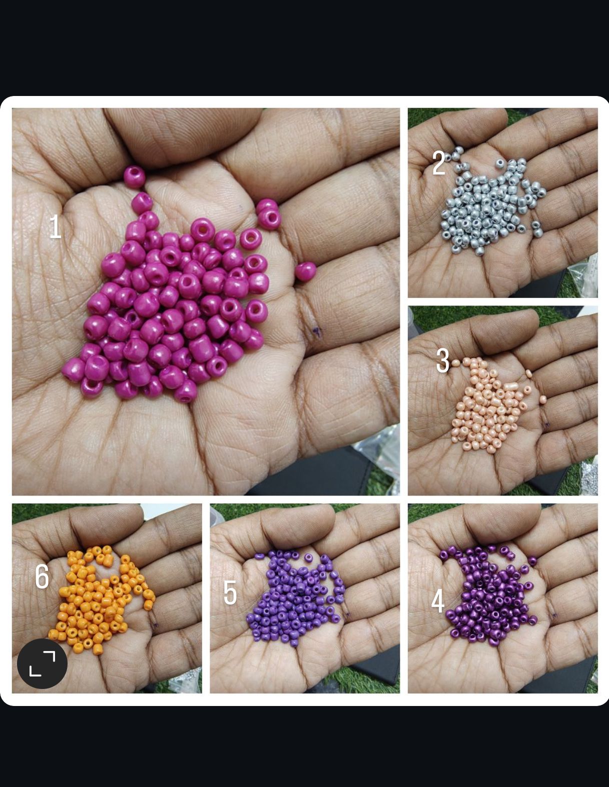 4mm seedbeads