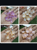 Acrylic colour patels beads (AB2062)