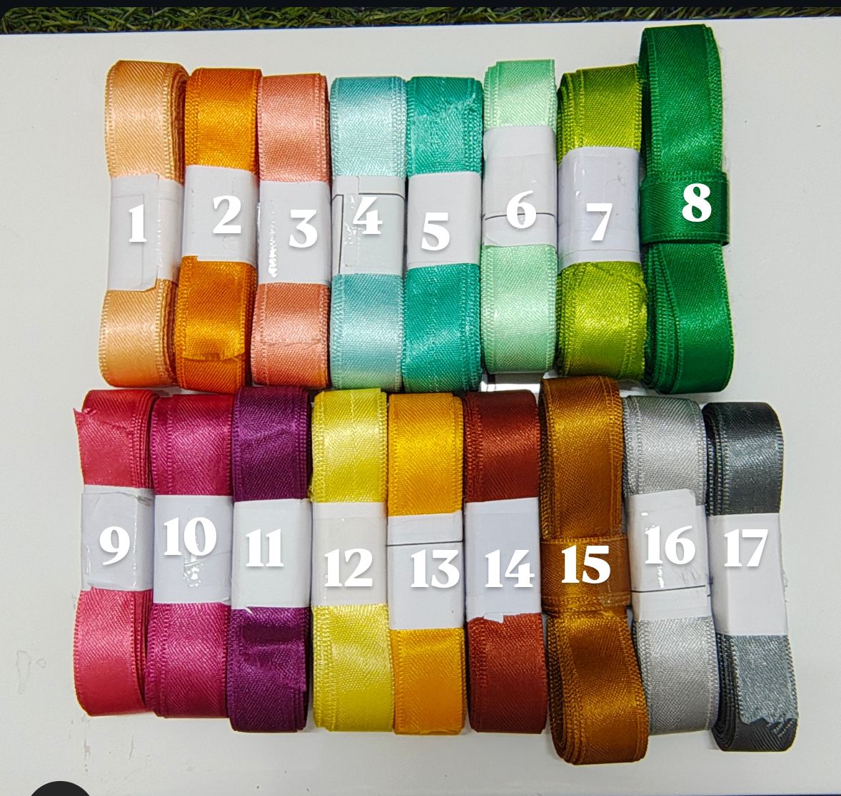 3/4 inch satin ribbon ( WT8007 )