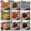 Acrylic flat beads (AB2099)