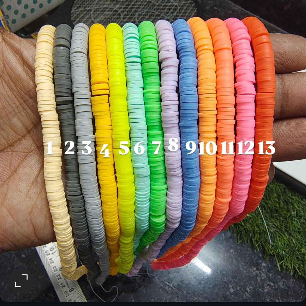 Colour femo beads ( FIMO-004 )