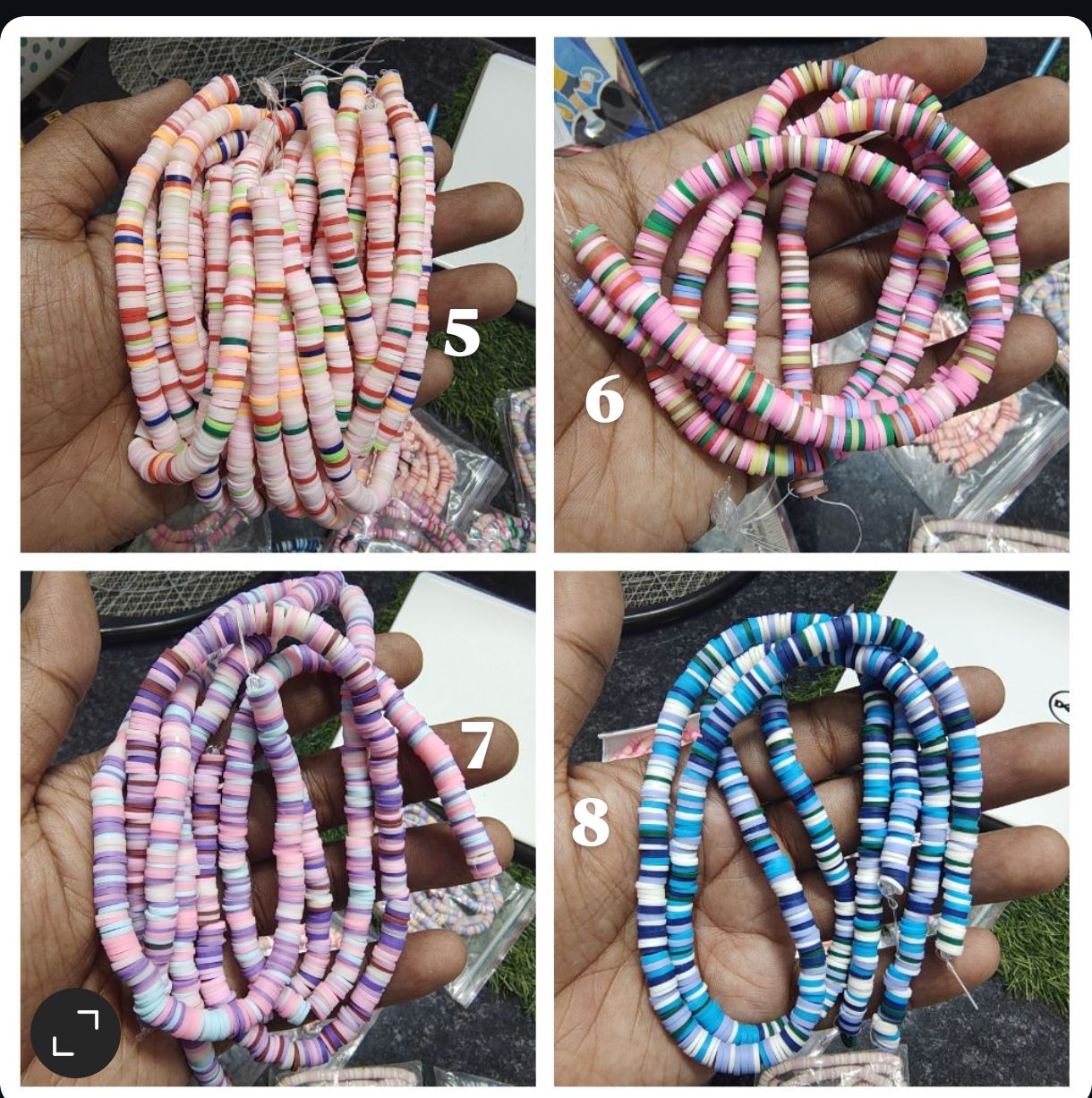 Femo beads mix colour type 2 ( FIMO-006 )