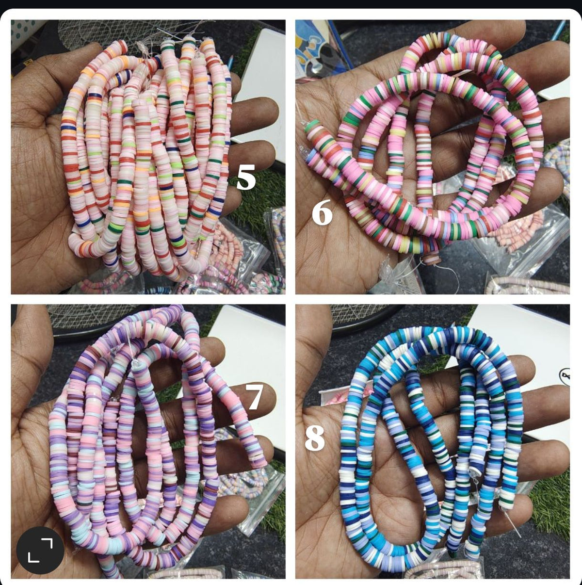 Femo beads mix colour type 2 ( FIMO-006 )