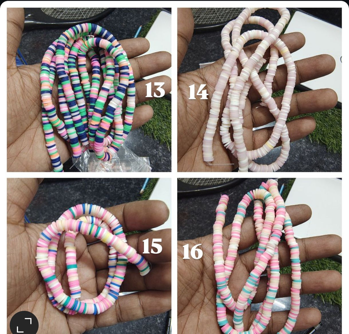 Femo beads mix colour type 2 ( FIMO-006 )