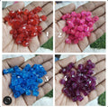 Acrylic square crystal beads (AB2108)