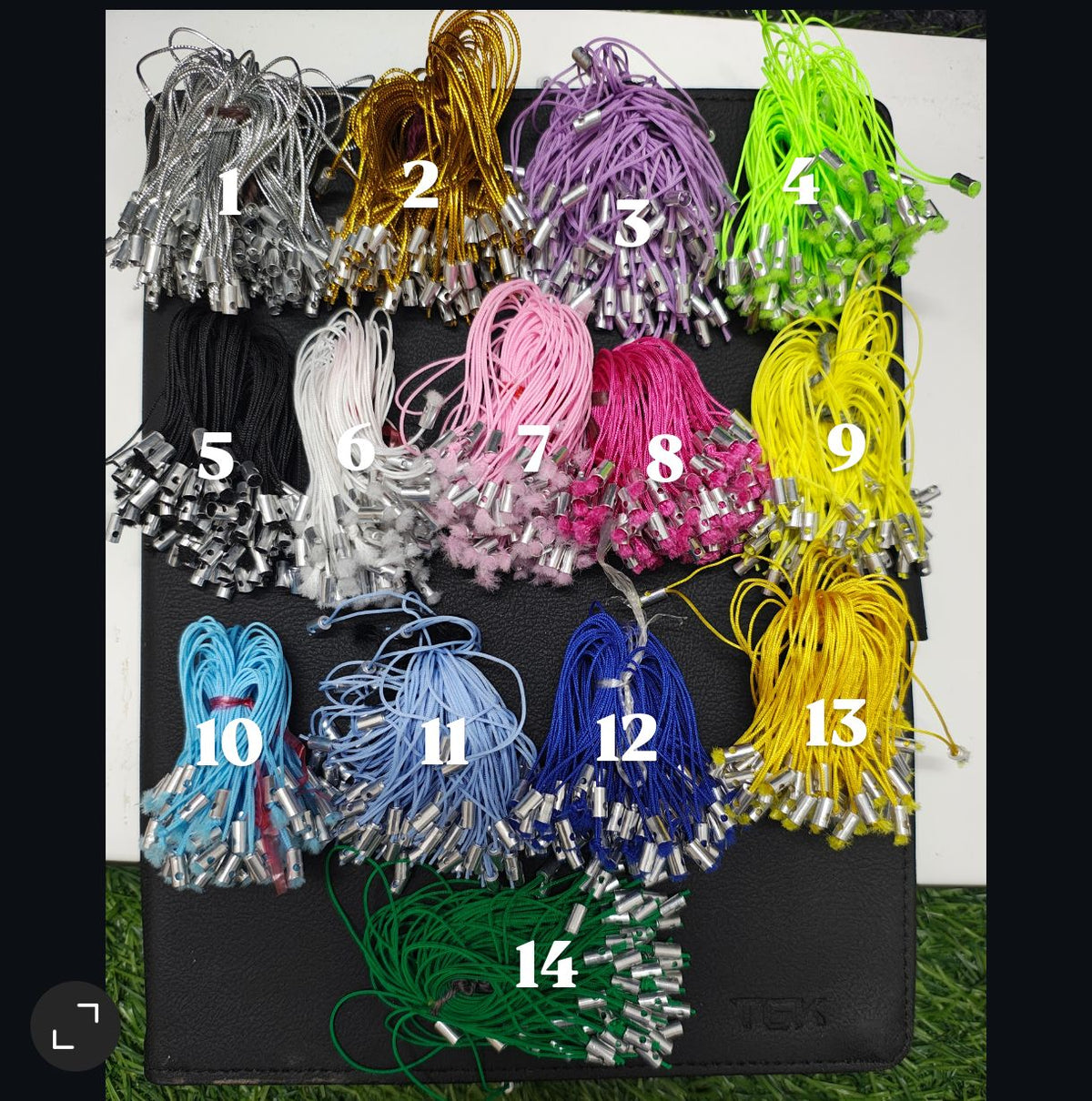 Phone charm cord without ring (PA5007)