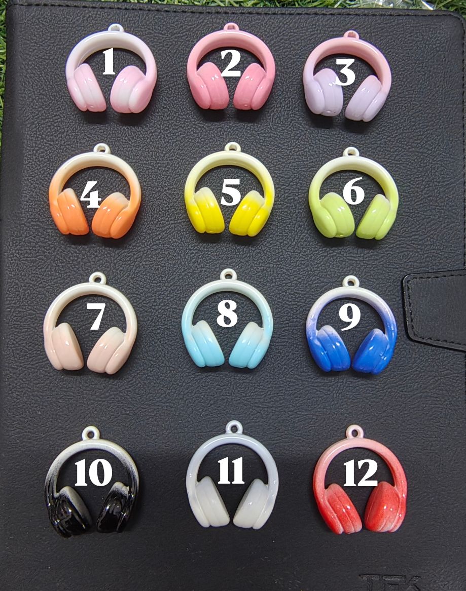 3D Headphone Charm ( 3DC1023 )