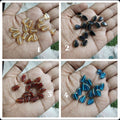 Drop shape flat glass beads ( GB4032 )