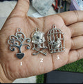 Silver metal charm ( MTC7035 )