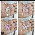Glass patels beads (GB4038)