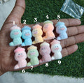 Duck fur charm ( 3DC1030 )
