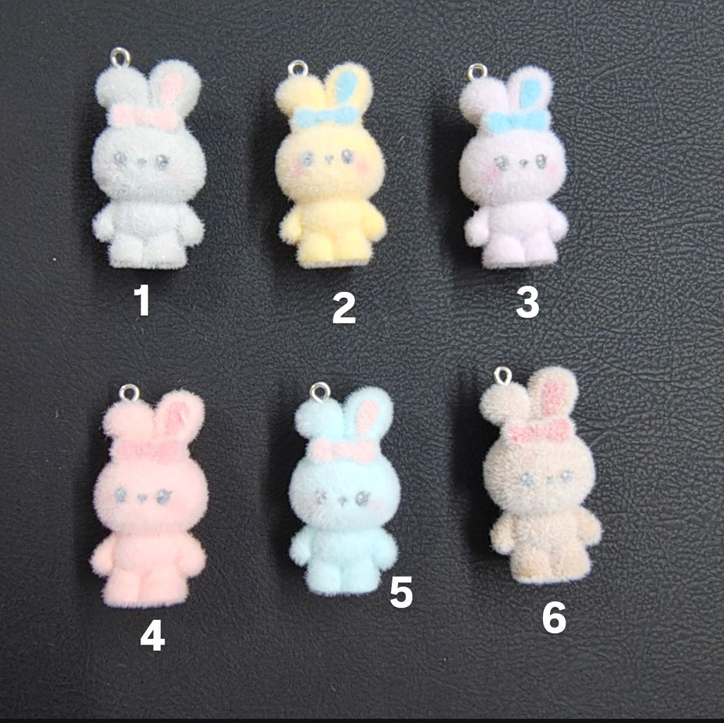 Bunny fur charm