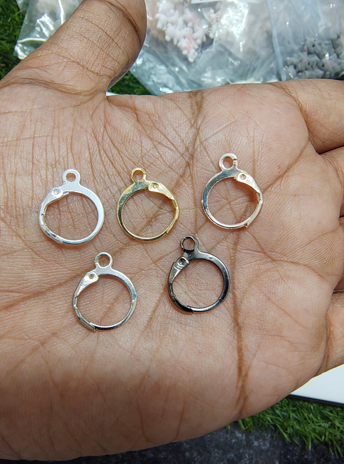 Small earrings hook (JF1007 )