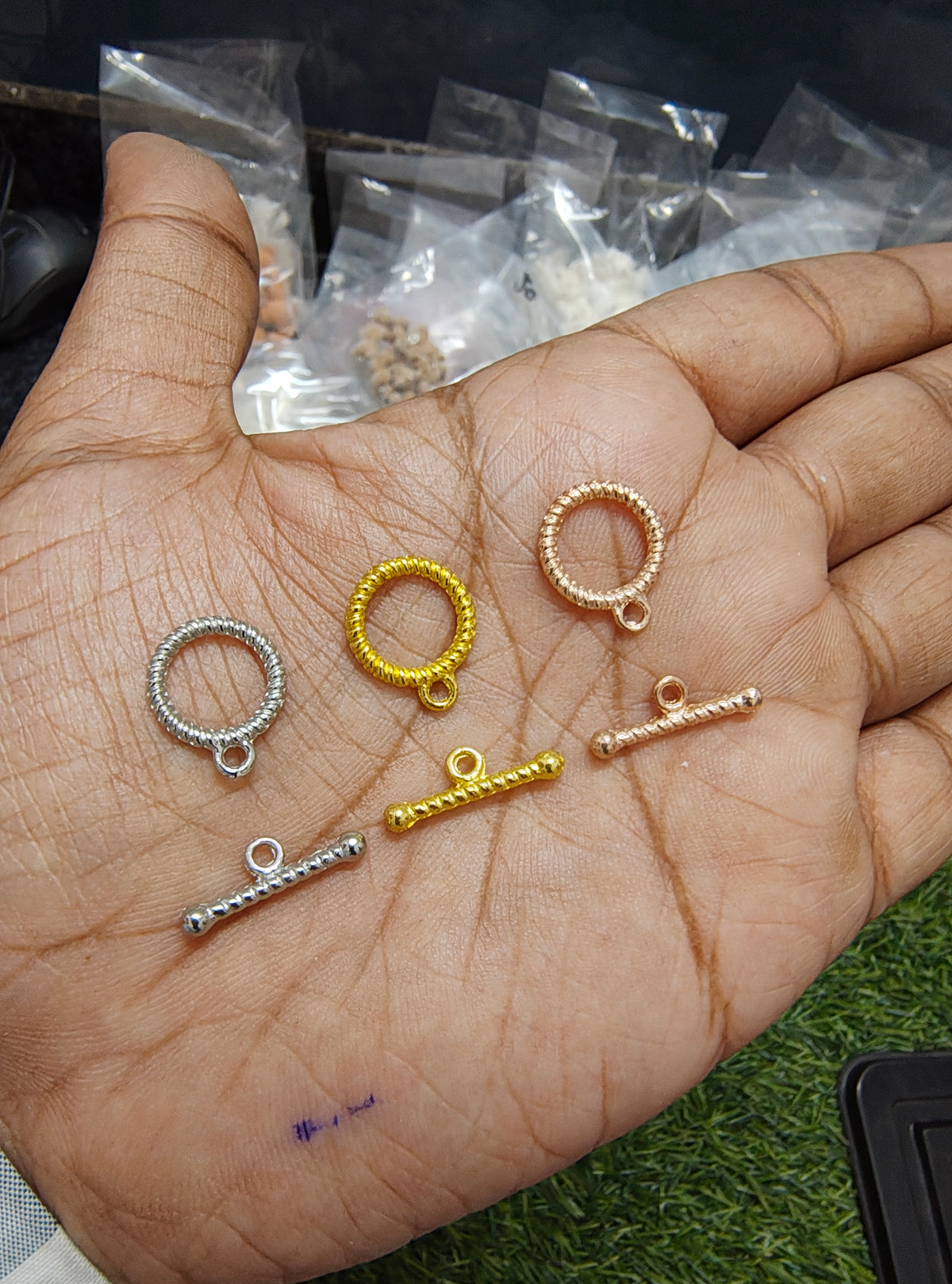 Design toggle clasp (JF1016)